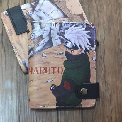 Sasuke/Itachi/Kakashi exquisite leather wallet with large capacity design and excellent quality