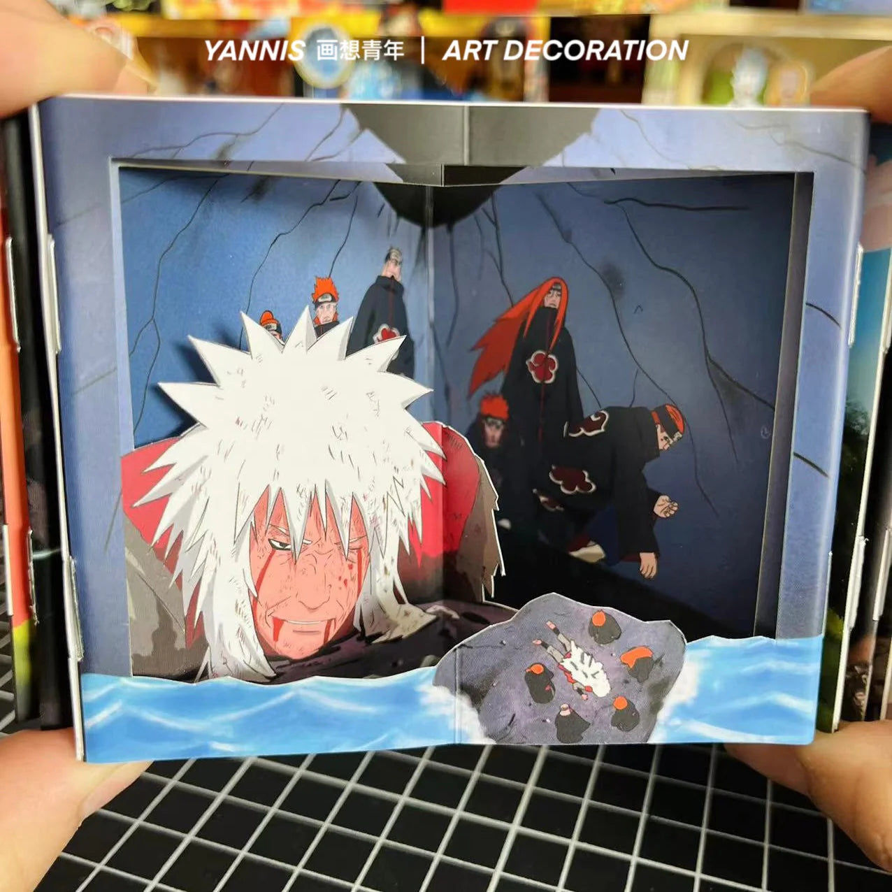 Uzumaki/Jiraiya Create an exclusive pop-up book for the fun of the voyage Diary