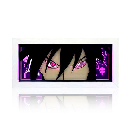 Sasuke/Kakashi/Obito/Itachi 3D Paper Sculpture Night Light - Light up the world of anime!