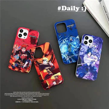 Sasuke/Kakashi/Pain Apple exquisite Trend Silicone Anti-collision phone case