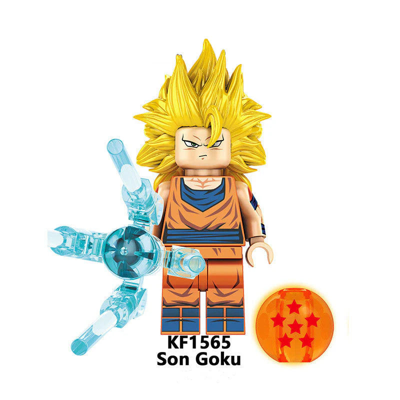 Son Goku/Bejīta Yonsei Figure Building Block Assembly Toy