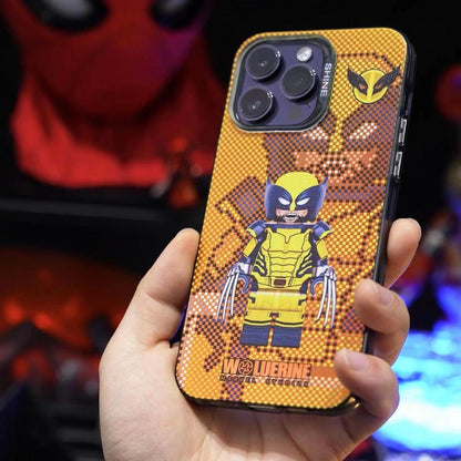 Deadpool/Wolverine iPhone silicone crash-resistant phone case