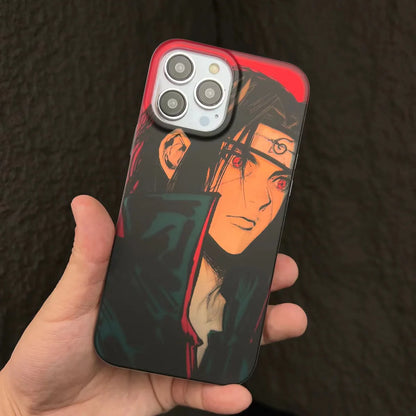 Sasuke/ itachi Apple refined trend silicone anti-collision phone case