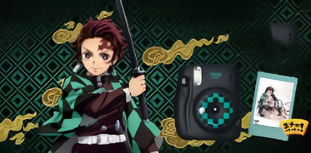 Photo Camera Set Tanjirou And Nezuko