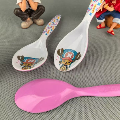 Tony Tony Chopper Anti-Ironing Long Handle Melamine Baby Spoon - Help Your baby Eat Happily