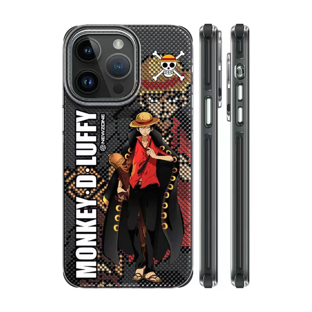 Luffy/Zoro iPhone silicone crash-resistant phone case