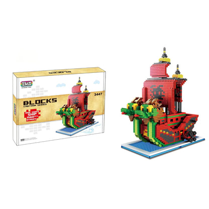 Sunny/Merry Building Blocks Pirate ship model