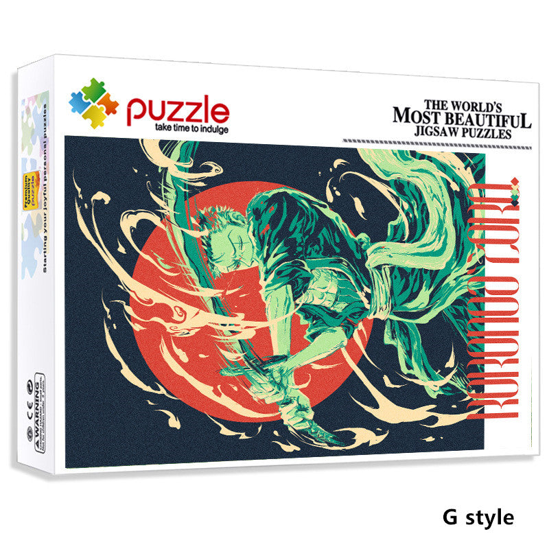 Luffy/Zoro 1000PCS Interesting puzzle