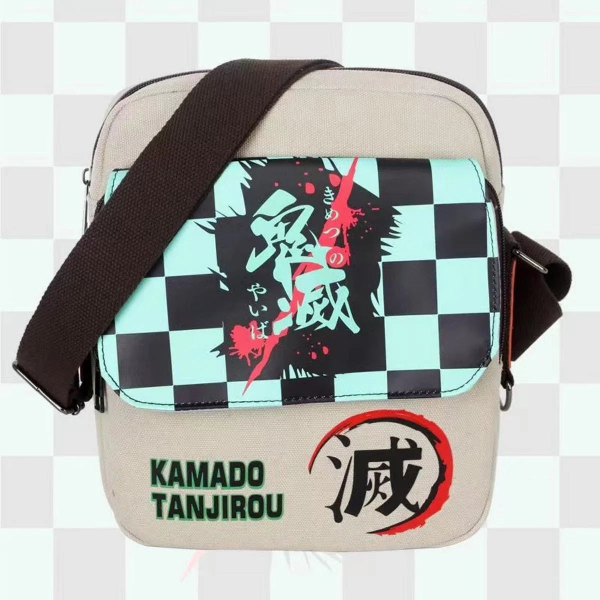 Kamado Tanjirou Fashion cartoon character satchel, durable