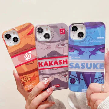 Uzumaki/Sasuke/Kakashi Apple exquisite Trend Silicone Anti-collision phone case