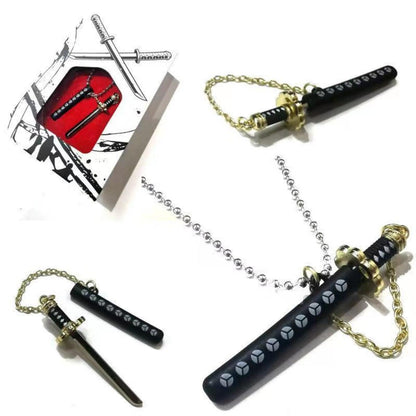 Zoro Necklace with sheath Metal Alloy Detachable Express (size 6CM)