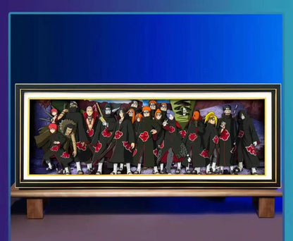 Akatsuki handsome cartoon handicraft 3D drawing