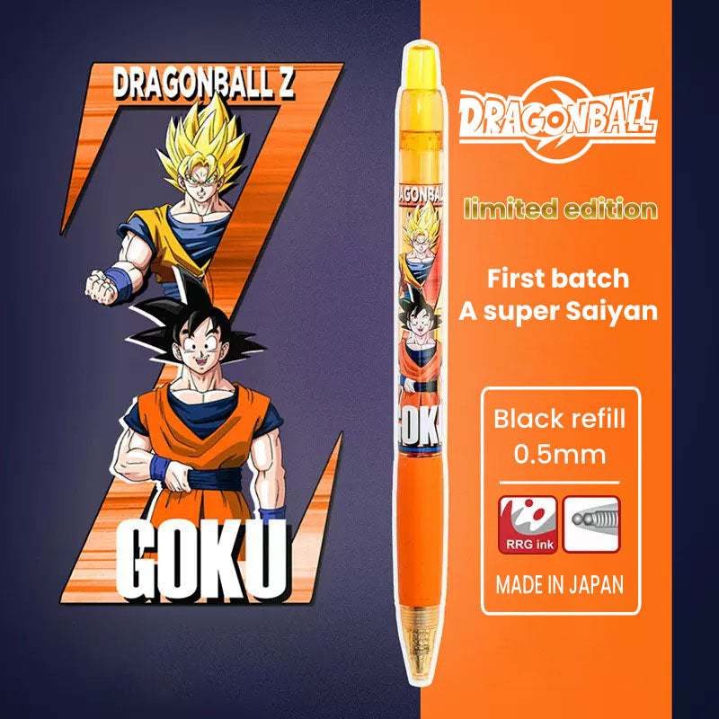 Goku/Vegeta Cool Push Ballpoint Pen- Feel the power of anime while writing