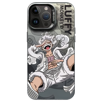 Nika Luffy iPhone silicone crash-resistant phone case