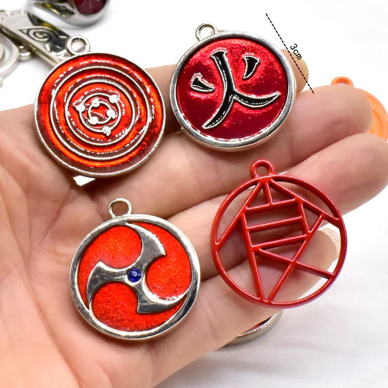 Sasuke/Itachi Metal model pendant set