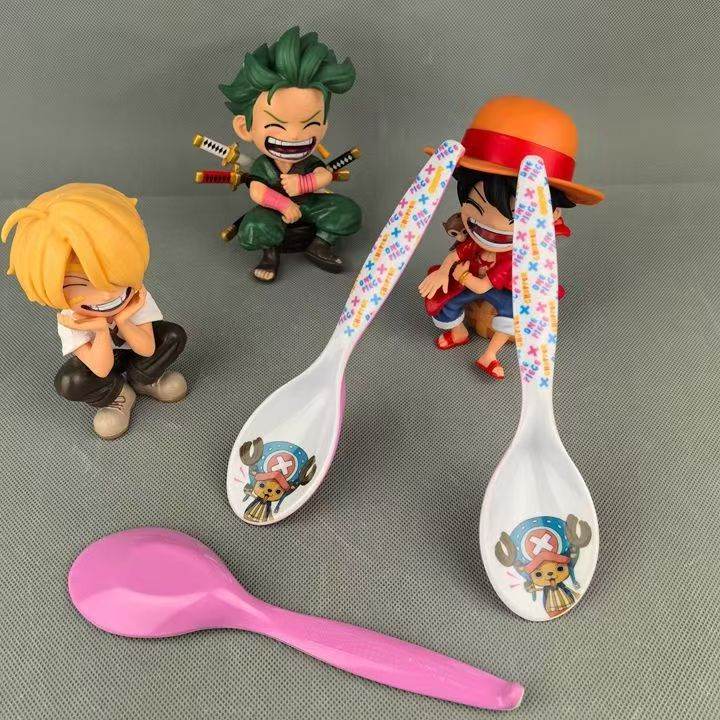 Tony Tony Chopper Anti-Ironing Long Handle Melamine Baby Spoon - Help Your baby Eat Happily