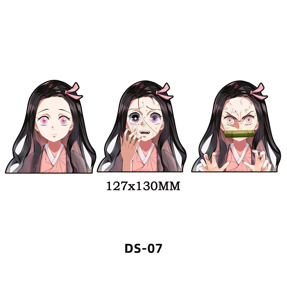 Tanjirou/Nezuko/Zenitsuuu/Inosuke wait A variety of roles 3D variation expression stickers