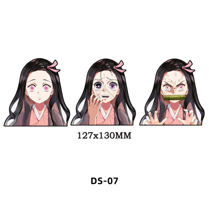 Tanjirou/Nezuko/Zenitsuuu/Inosuke wait A variety of roles 3D variation expression stickers