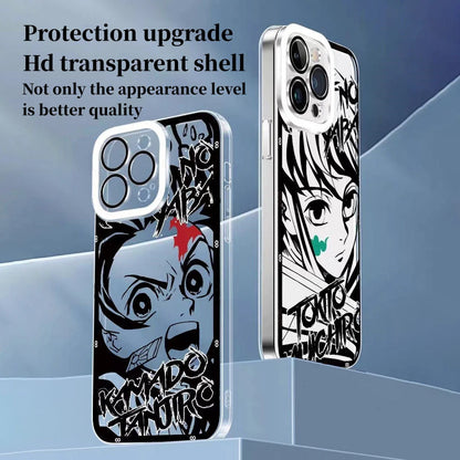 Tanjirou/Mitsuri/Muichirou Apple exquisite Trend Silicone Anti-collision phone case