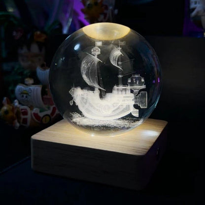 Sunny/Merry DIY rechargeable luminous crystal ball nightlight