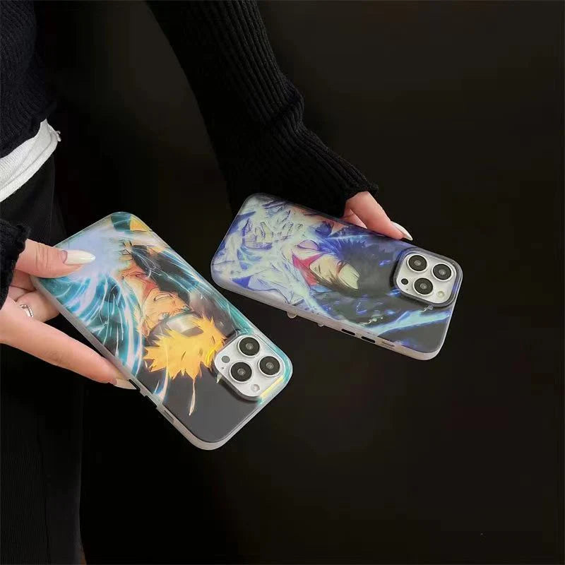 Sasuke/Uzimaki Apple exquisite Trend Silicone Anti-collision phone case