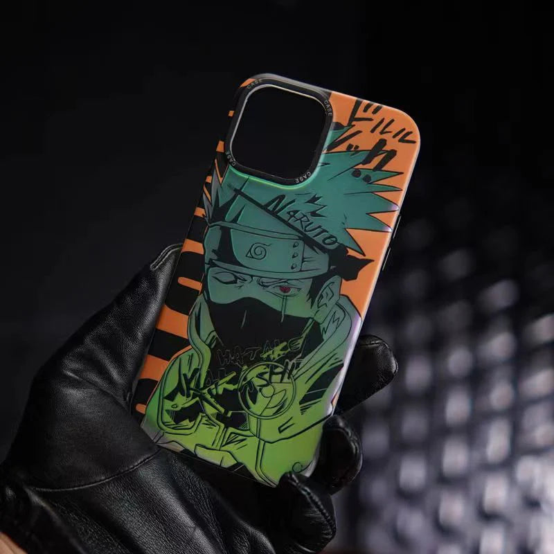 Itachi/Kakashi iPhone exquisite Trend Silicone Anti-collision phone case