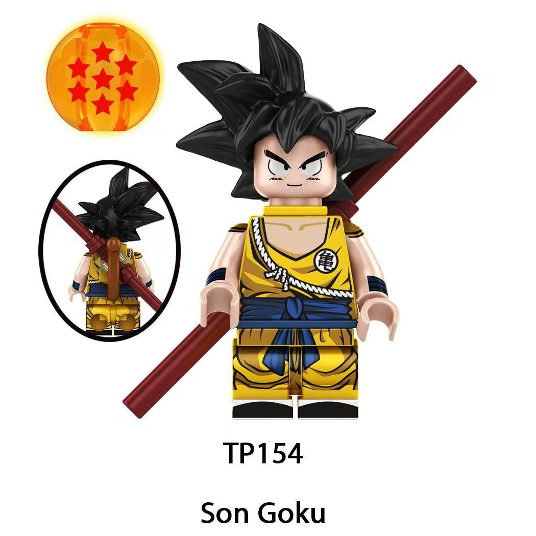 Son Goku Building Block Man - Fun To Assemble And Collect