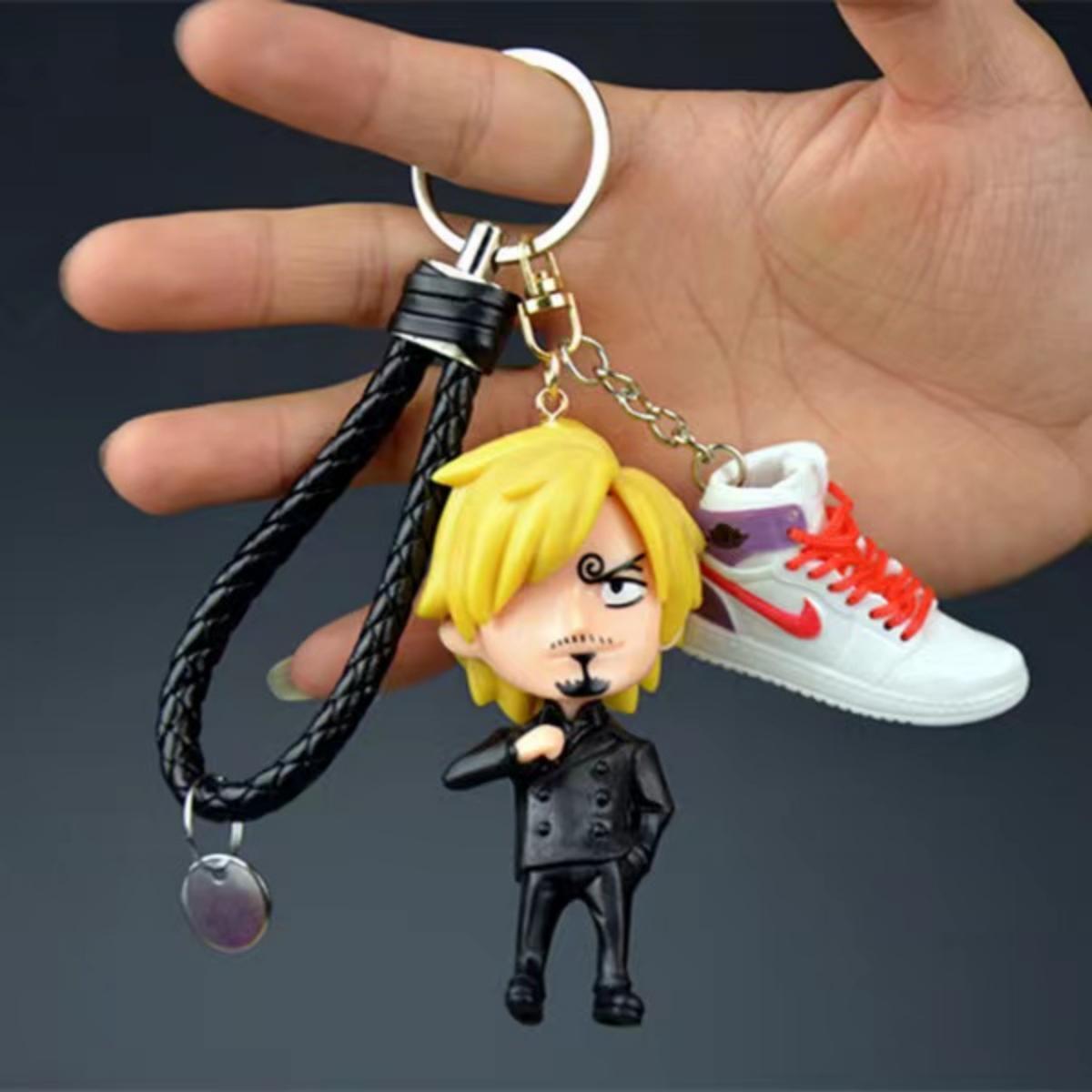 Nika luffy/Zoro character model keychain