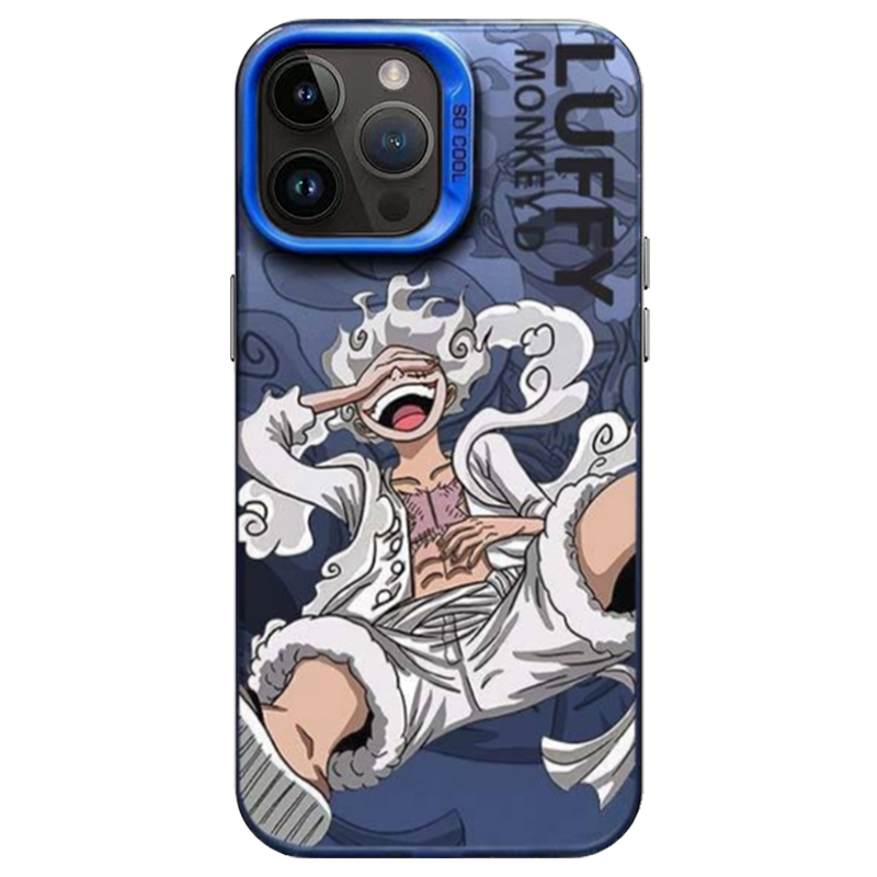 Nika Luffy iPhone silicone crash-resistant phone case