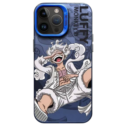 Nika Luffy iPhone silicone crash-resistant phone case