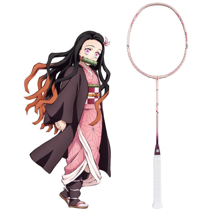 Tanjirou/Nezuko/Zenitsu/Inosuke theme badminton racket - activate blood sports tour